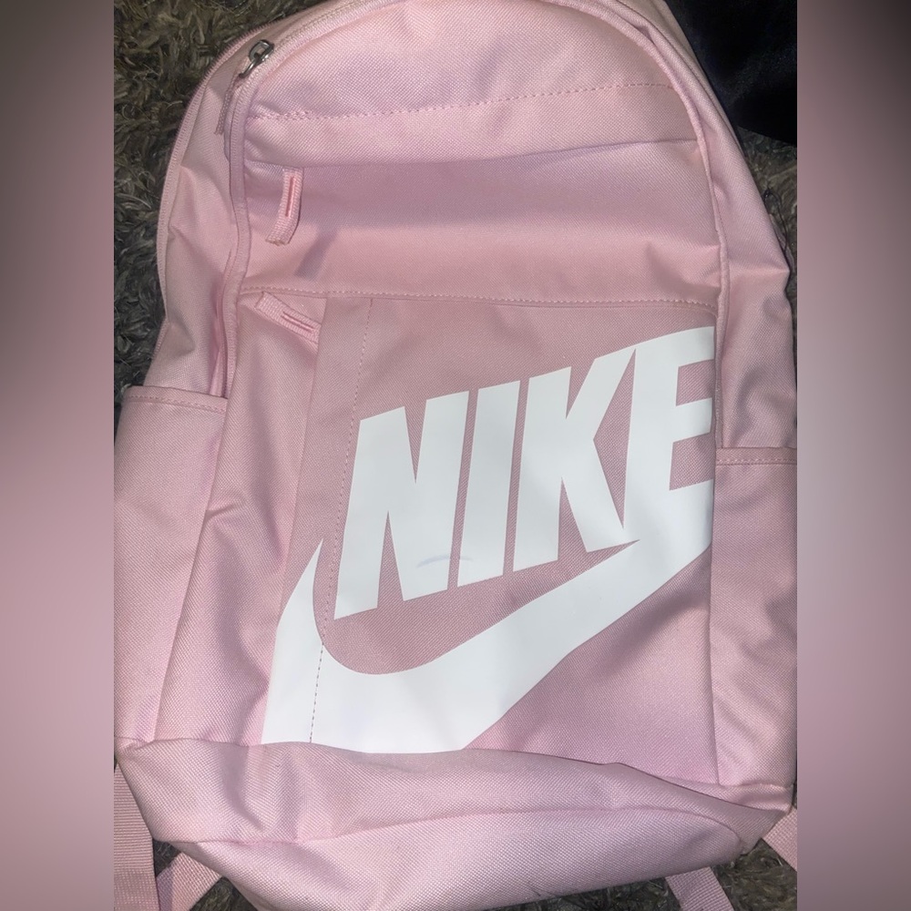 Pink Nike backpack
